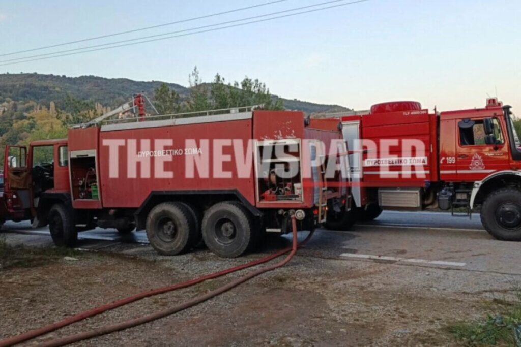 Υπό έλεγχο η φωτιά σε δασική έκταση στο Νεοχώρι Πηλίου