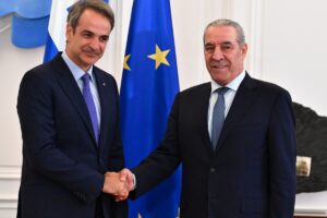 Συνάντηση Μητσοτάκη στο Μαξίμου με Αντιπρόεδρο Παλαιστίνης: Σε πρώτο πλάνο οι εξελίξεις στη Μέση Ανατολή