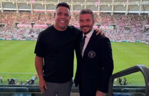 Ντέιβιντ Μπέκαμ: Υποδέχτηκε τον Ρονάλντο στο νέο γήπεδο της Ίντερ Μαϊάμι [Εικόνες, βίντεο]