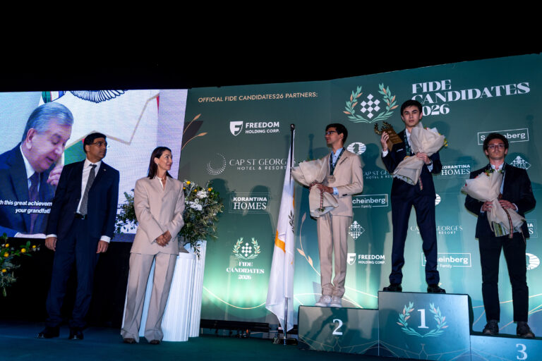 World Chess Championship: Impressive closing ceremony at the «Cap St Georges Hotel & Resort»