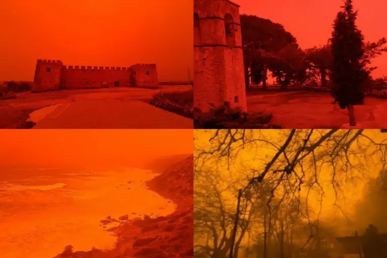 Αφρικανική σκόνη στην Κρήτη