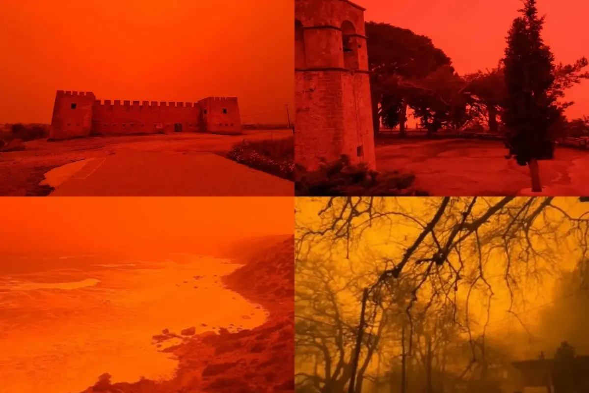 Αφρικανική σκόνη στην Κρήτη