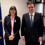 Συνάντηση Πιερρακάκη με Κοβέσι: Συνεργασία ΑΑΔΕ-Ευρωπαϊκής Εισαγγελίας για την καταπολέμηση τελωνειακής και φορολογικής απάτης