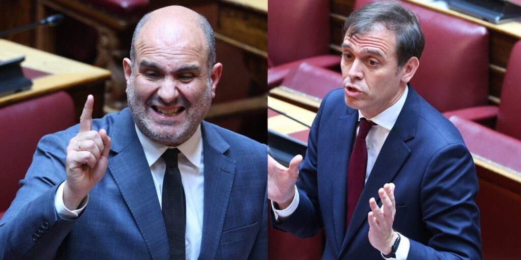 Χαμός στη Βουλή με Μαρκόπουλο – Μάντζο: «Δεν θα μας κουνάτε το δάχτυλο», «Τα παράθυρα έγιναν πόρτες στον ΟΠΕΚΕΠΕ»
