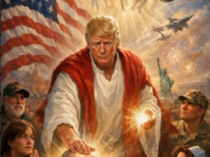 Ο Τραμπ διέγραψε την βλάσφημη ανάρτηση που τον εμφάνιζε ως Χριστό