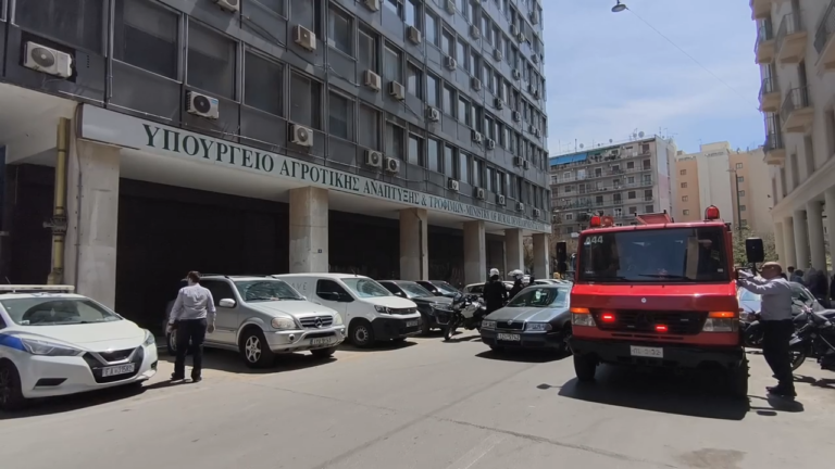 Μπλακ άουτ στο υπουργείο Αγροτικής Ανάπτυξης – Έκρηξη σε υπόγειο υποσταθμό επί της Αχαρνών
