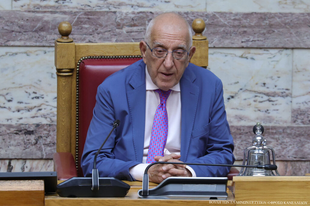 Συγχαρητήρια του Προέδρου της Βουλής των Ελλήνων στην ομάδα μπάσκετ του Ολυμπιακού για την κατάκτηση