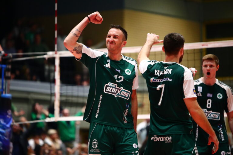 Volley League: Μεγάλη νίκη του Παναθηναϊκού επί του ΠΑΟΚ στο τάι-μπρέικ και… 2-1 [Βίντεο]