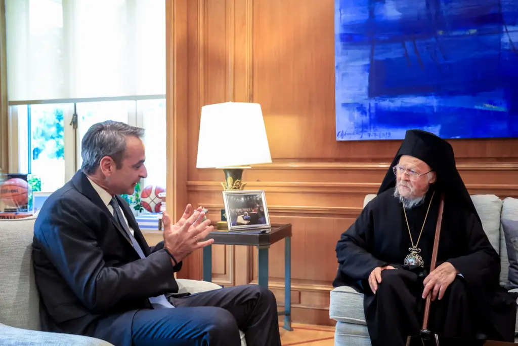Συνάντηση Μητσοτάκη με Πατριάρχη Βαρθολομαίο: «Δίπλα στο Πατριαρχείο η Πολιτεία για να στηρίξουμε το