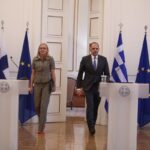 Συνάντηση Γεραπετρίτη με τη Φιλανδή ΥΠΕΞ: «Η Ευρώπη αντιμετωπίζει υβριδικές απειλές και στο βορρά και στο νότο»