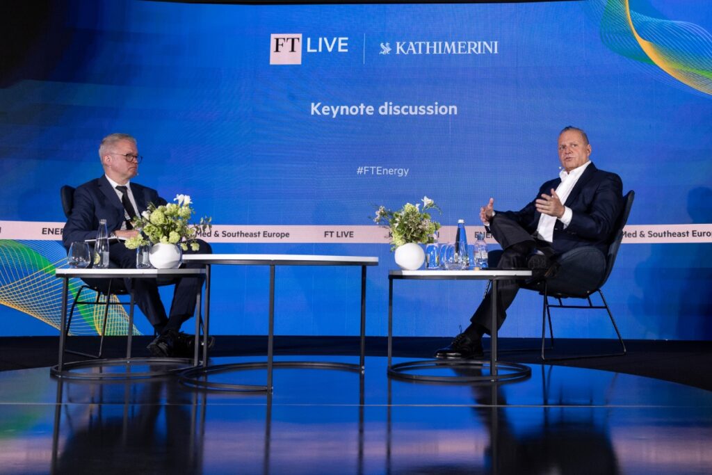 Ο Ευάγγελος Μυτιληναίος στο “Energy Transition Summit” των Financial Times και της «Καθημερινής»