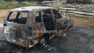 Φρίκη στο Δομοκό: Σε 75χρονο άνδρα ανήκει η σορός που βρέθηκε στο πίσω κάθισμα του καμένου αυτοκινήτου