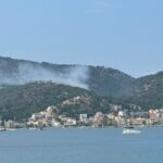 Πόρος: Φωτιά σε δασική περιοχή – Πάνω από 15 πυροσβέστες στο σημείο [Εικόνες]