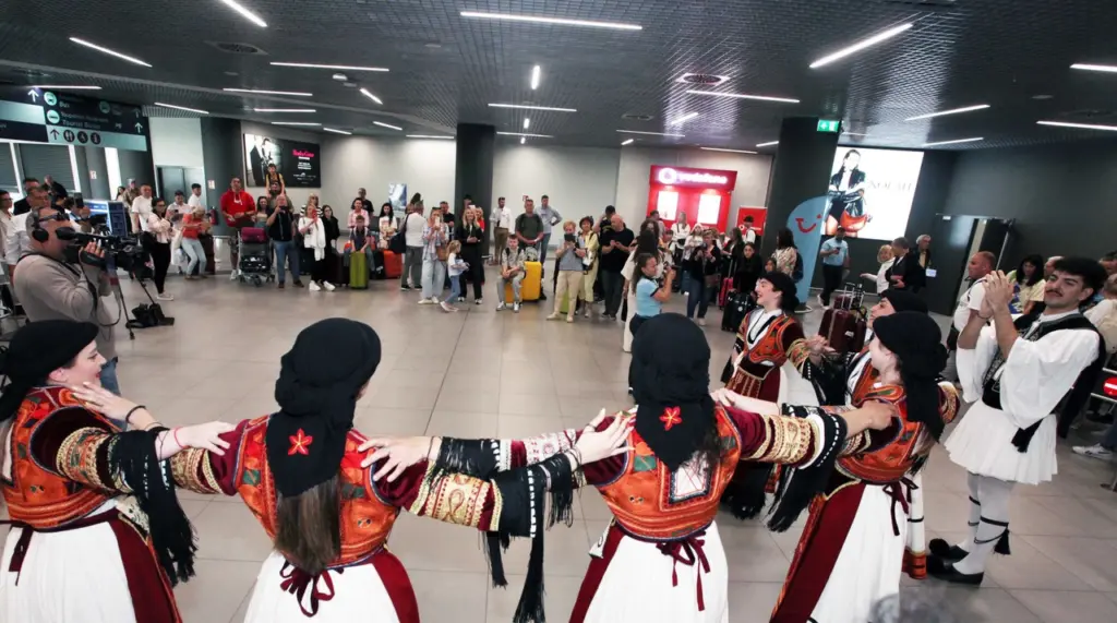 Η Χαλκιδική υποδέχθηκε την εναρκτήρια πτήση της TUI Poland στο Αεροδρόμιο Μακεδονία