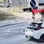 Ιωάννινα: Βίντεο-σοκ από παράσυρση ανήλικης – Διέσχιζε διάβαση πεζών