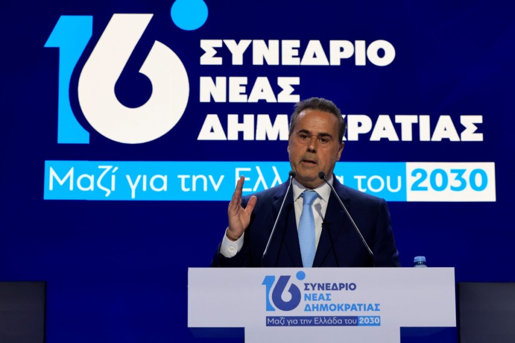 Παπασταύρου στο Συνέδριο της ΝΔ: Ισχυρή ΝΔ σημαίνει ισχυρή Ελλάδα