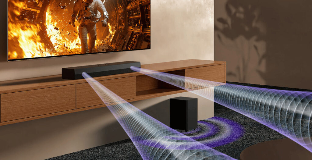 Απογειώστε κάθε βραδιά ψυχαγωγίας με το LG Soundbar S30A