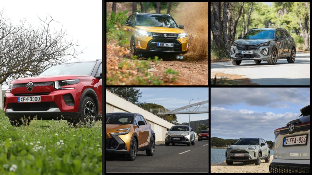 Τα 5 best-seller SUV του 2026 στην Ελλάδα (update Απριλίου) – Τιμές