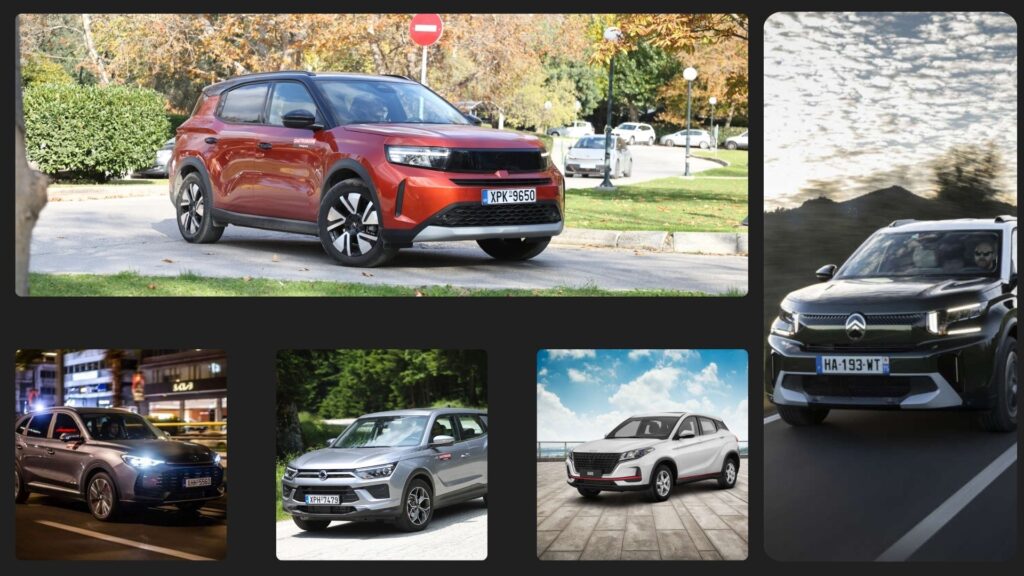 Τα 5 φθηνότερα C-SUV στην Ελλάδα – Τιμές από 17.990€