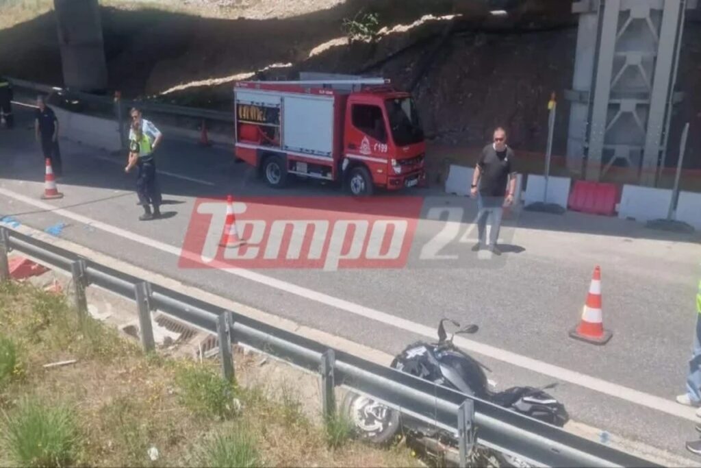 Tραγωδία στην Πάτρα: Νεκροί πατέρας και γιος σε τροχαίο με μηχανή [Εικόνες]