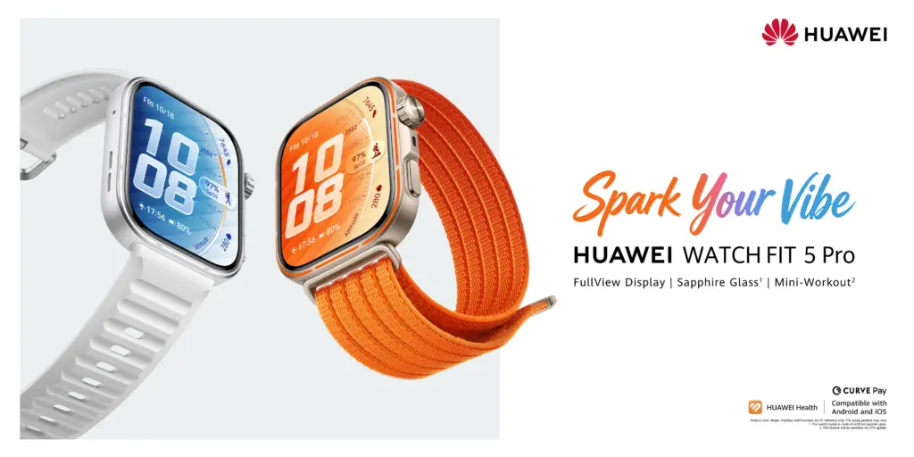 “Now Is Your Spark”: Η Huawei παρουσιάζει τη νέα σειρά HUAWEI WATCH FIT 5 και ένα νέο οικοσύστημα έξ
