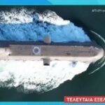 Υποβρύχιο του πολεμικού ναυτικού «μπλέχτηκε στα δίχτυα» των ψαράδων ανοιχτά της Τήνου [Βίντεο]