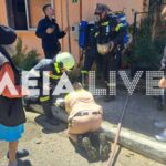 Συναγερμός στη Ζαχάρω: Πυρκαγιά σε σπίτι ηλικιωμένων
