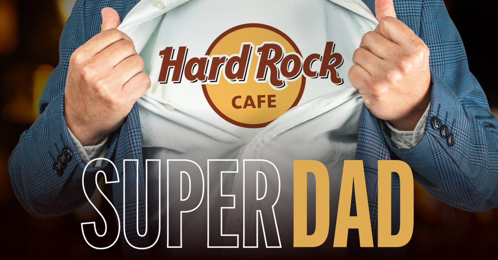 Γιορτή του Πατέρα στο Hard Rock Cafe Athens με Brunch, μοναδικές εκπλήξεις και δημιουργικά δώρα!
