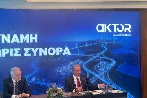 Όμιλος AKTOR: «Ένεση» 950 εκατ. ευρώ για νέες επενδύσεις - Αναπτυξιακή δυναμική με διεθνή προσανατολισμό