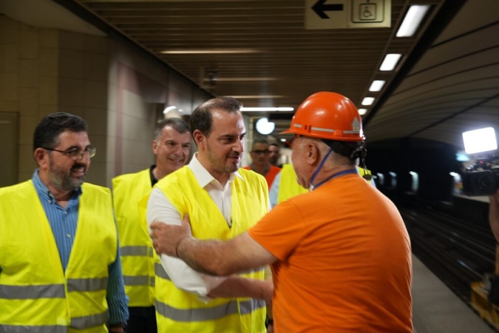 Με εντατικούς ρυθμούς συνεχίζεται η αναβάθμιση του Μετρό της Αθήνας – Αυτοψία Κώτσηρα στα έργα