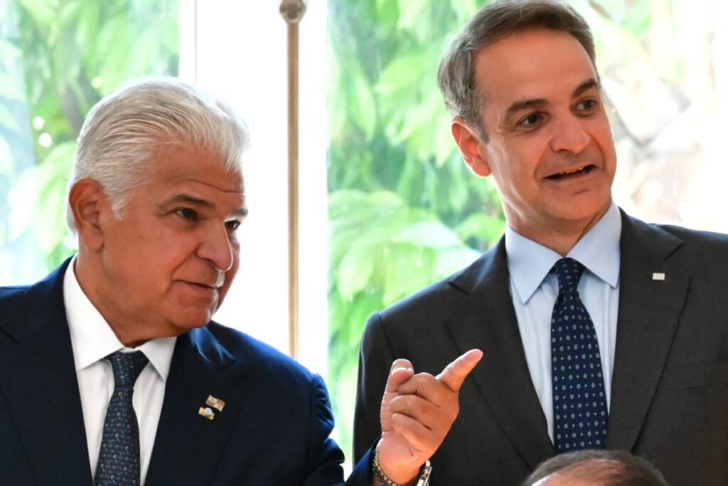 Συνάντηση Μητσοτάκη – Μουλίνο στο Μέγαρο Μαξίμου: Ελλάδα και Παναμάς ενισχύουν τη συνεργασία σε τουρισμό και ναυτιλία