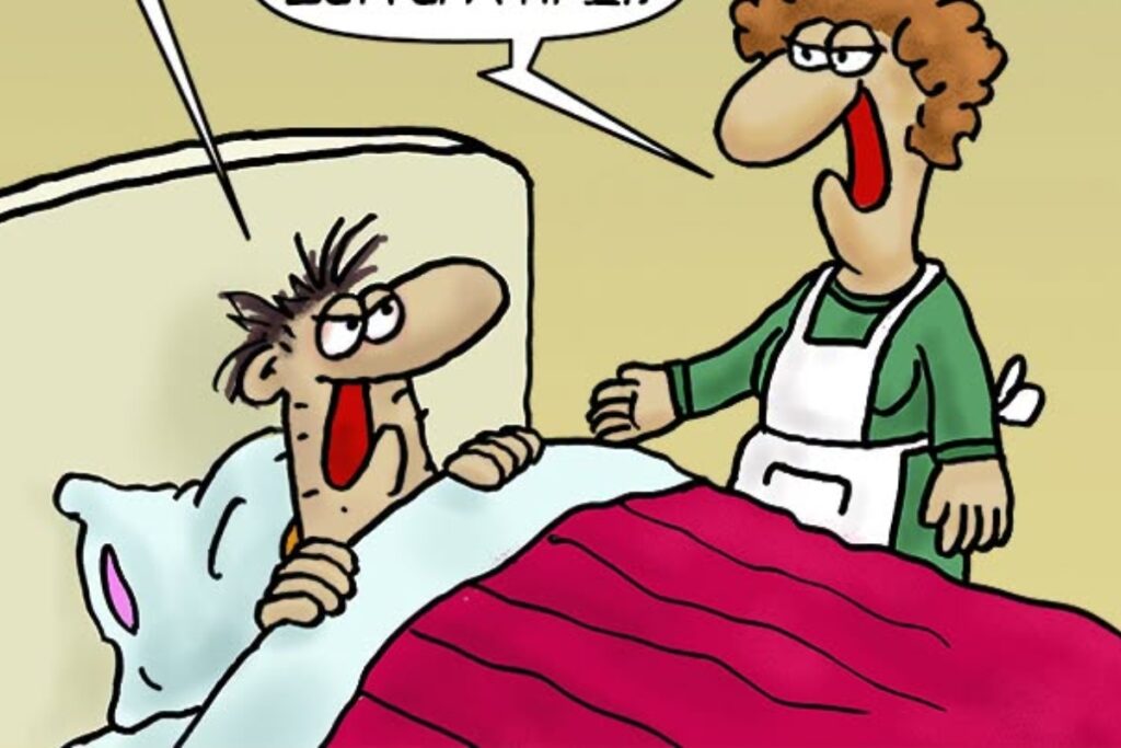 Αρκάς: Η… ζόρικη «καλημέρα» της Δευτέρας με τον υπναρά σύζυγο