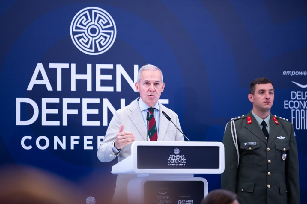Θανάσης Δαβάκης: Η αποτροπή ξεκινά από την ανθεκτικότητα και την ισχυρή αμυντική βιομηχανία