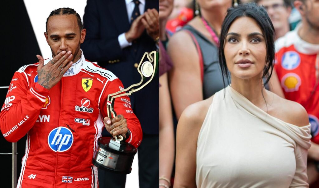 Δεύτερος ο Λιούις Χάμιλτον στο Grand Prix του Μονακό – Το φιλί στην Κιμ Καρντάσιαν και η απονομή