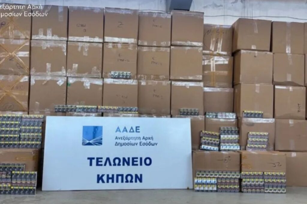 Αλεξανδρούπολη: Πέντε εκατομμύρια λαθραία τσιγάρα σε φορτηγό στο τελωνείο των Κήπων – Τα εντόπ
