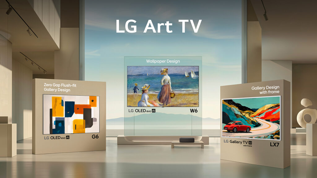 Η LG Electronics παρουσιάζει τη σειρά τηλεοράσεων Art, όπου ο σχεδιασμός διαμορφώνει τον τρόπο με το