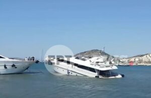 Συναγερμός στη Μαρίνα Σαλαμίνας: Βυθίζεται ιδιωτικό σκάφος [Βίντεο]