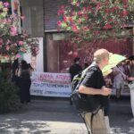 Λουκέτο στο Notos της Σταδίου: Διαμαρτυρία για την απόλυση 300 εργαζομένων [Εικόνες, βίντεο]