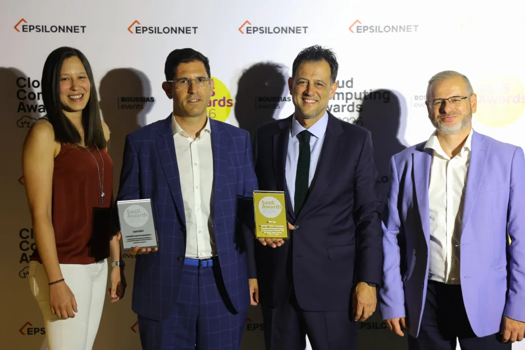 Όμιλος Επιχειρήσεων Σαρακάκη: Gold & Silver Award στα Cloud & SaaS Awards 2026