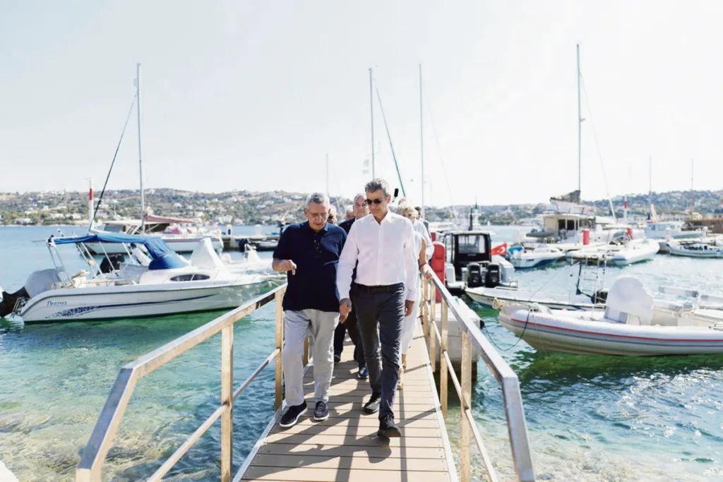 Μητσοτάκης στη Λέρο: «Ασφάλεια και σταθερότητα για ευημερία» – Τι είπε για τα έργα στα νησιά 