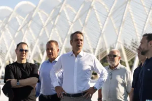 Μητσοτάκης από το ΟΑΚΑ: «Επιστρέφουμε το πλεόνασμα της ανάπτυξης στην κοινωνία» – Παρεμβάσεις 160 εκ