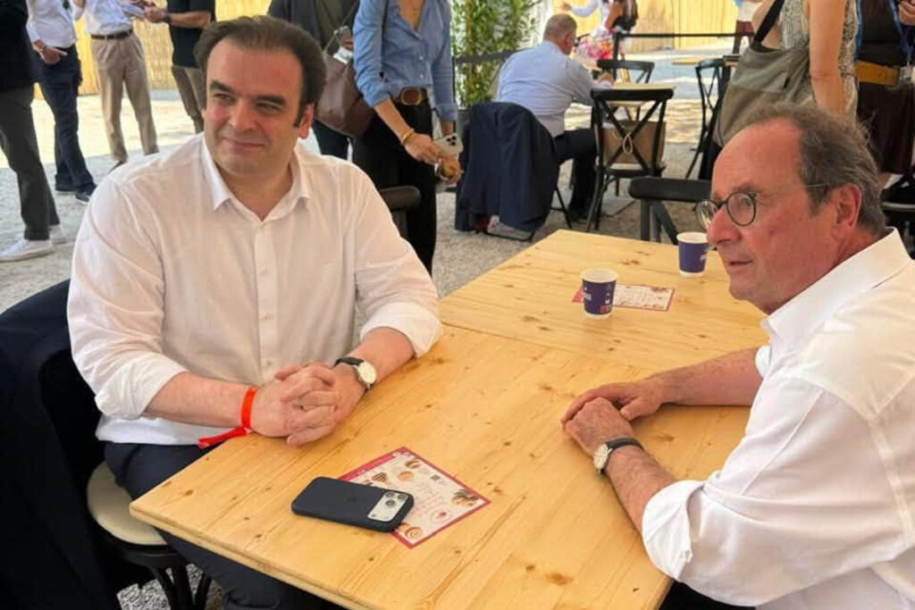 Συνάντηση Πιερρακάκη με Ολάντ