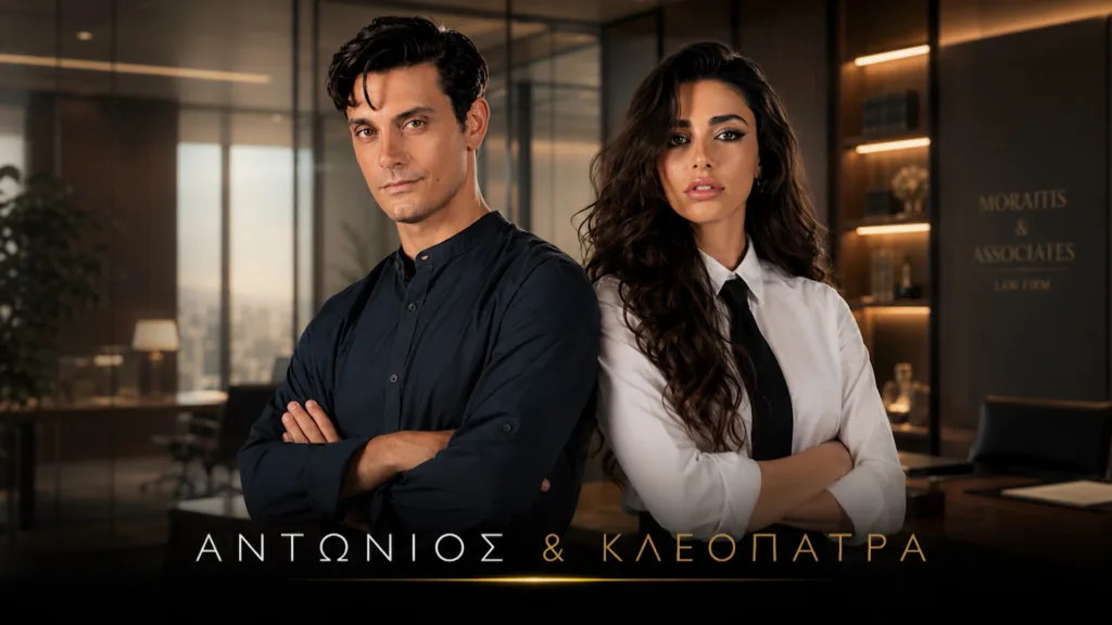 Αντώνιος & Κλεοπάτρα: Η νέα καθημερινή σειρά του ΣΚΑΪ