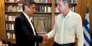 Συνάντηση Αυγενάκη – Μητσοτάκη – Μίλησαν για ΒΟΑΚ, αεροδρόμιο Καστελίου και ΝΟΑΚ