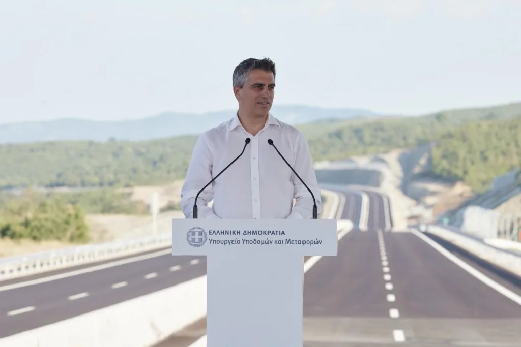 Χρίστος Δήμας: «Ο Ε65 αλλάζει τον χάρτη των οδικών μεταφορών στην ηπειρωτική Ελλάδα»