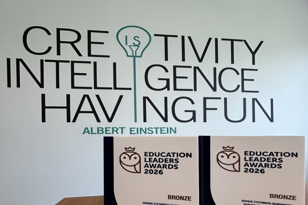 ΕΠΑΦΟΣ: Διπλή διάκριση στα Education Leaders Awards 2026 για την πλατφόρμα 4Schools