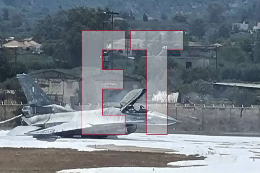 Στις φλόγες το F-16 στο αεροδρόμιο της Ζακύνθου – Δείτε βίντεο ντοκουμέντο από τη στιγμή της κ