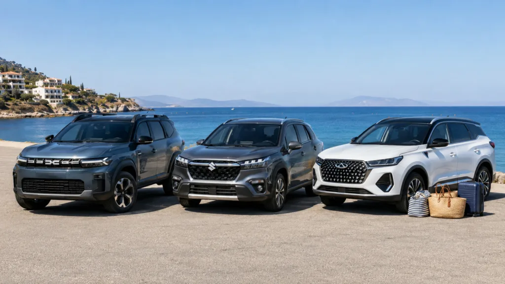 Τρία μεγάλα SUV για να κάνεις διακοπές με την οικογένεια οικονομικά
