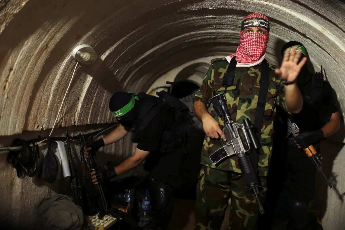 Μαχητές της Χαμάς. REUTERS/Mohammed Salem/File Photo