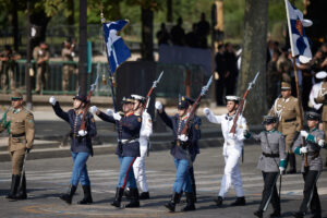 Άρωμα Ελλάδας στην παρέλαση για την Ημέρα της Βαστίλης